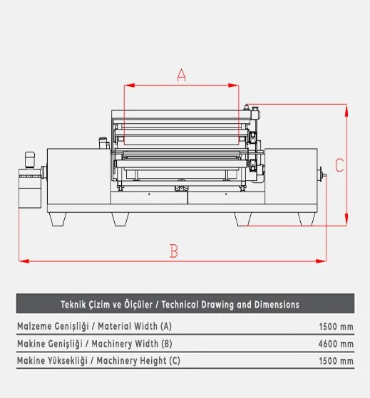 S11 Yarma Makinesi - Teknik Çizim 1